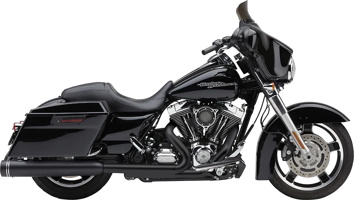 1801-1507 - COBRA 4-1/2" NH Series Mufflers - Black 6290RB