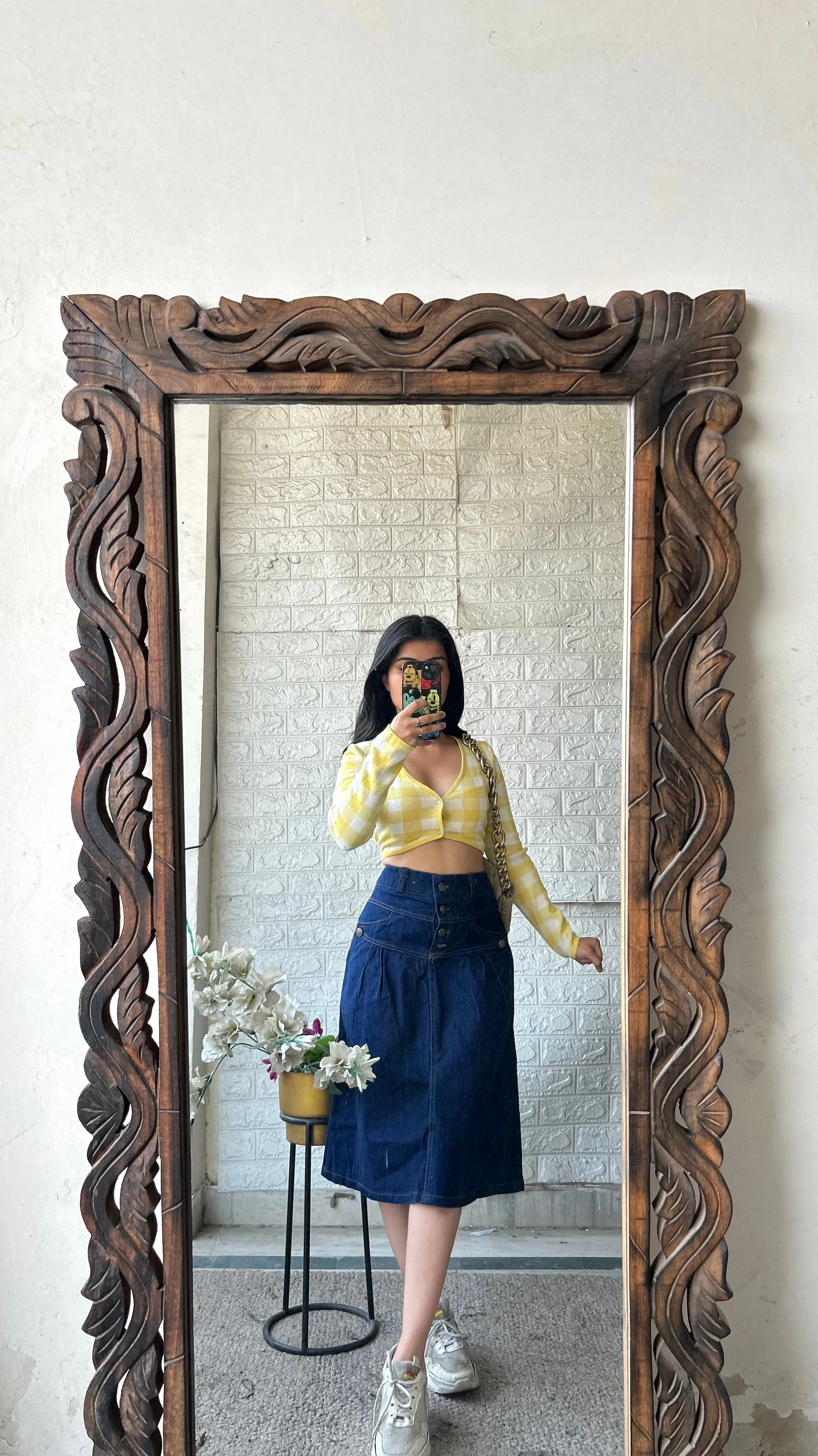 25) Korean skirt 31 waist/l:33