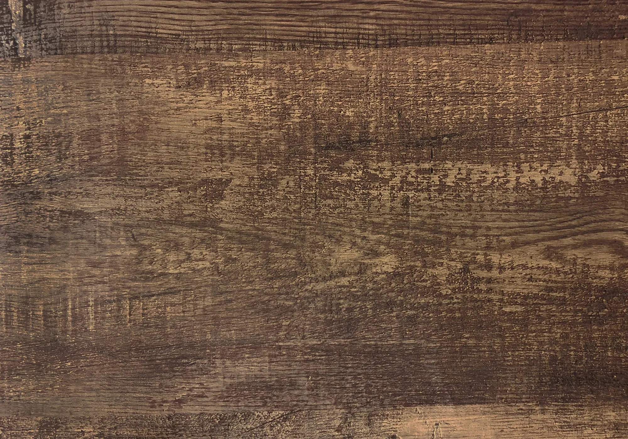 Accent Table - 24"H / Brown Reclaimed Wood / Black Metal
