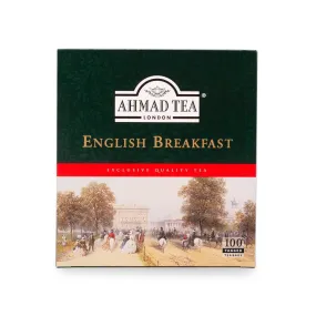 Ahmad Tea English breakfast, 100 Count