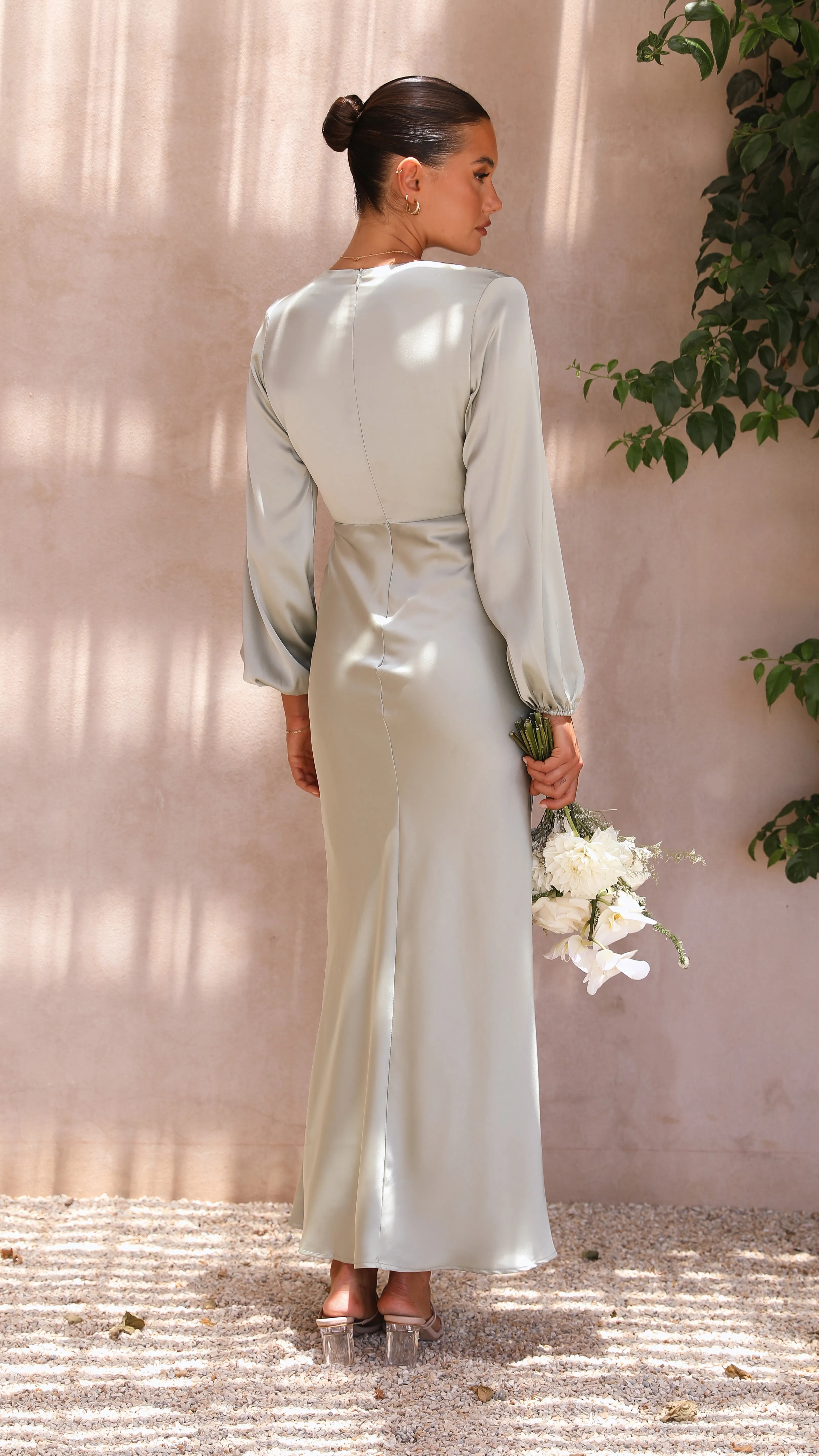 Amara Maxi Dress - Olive
