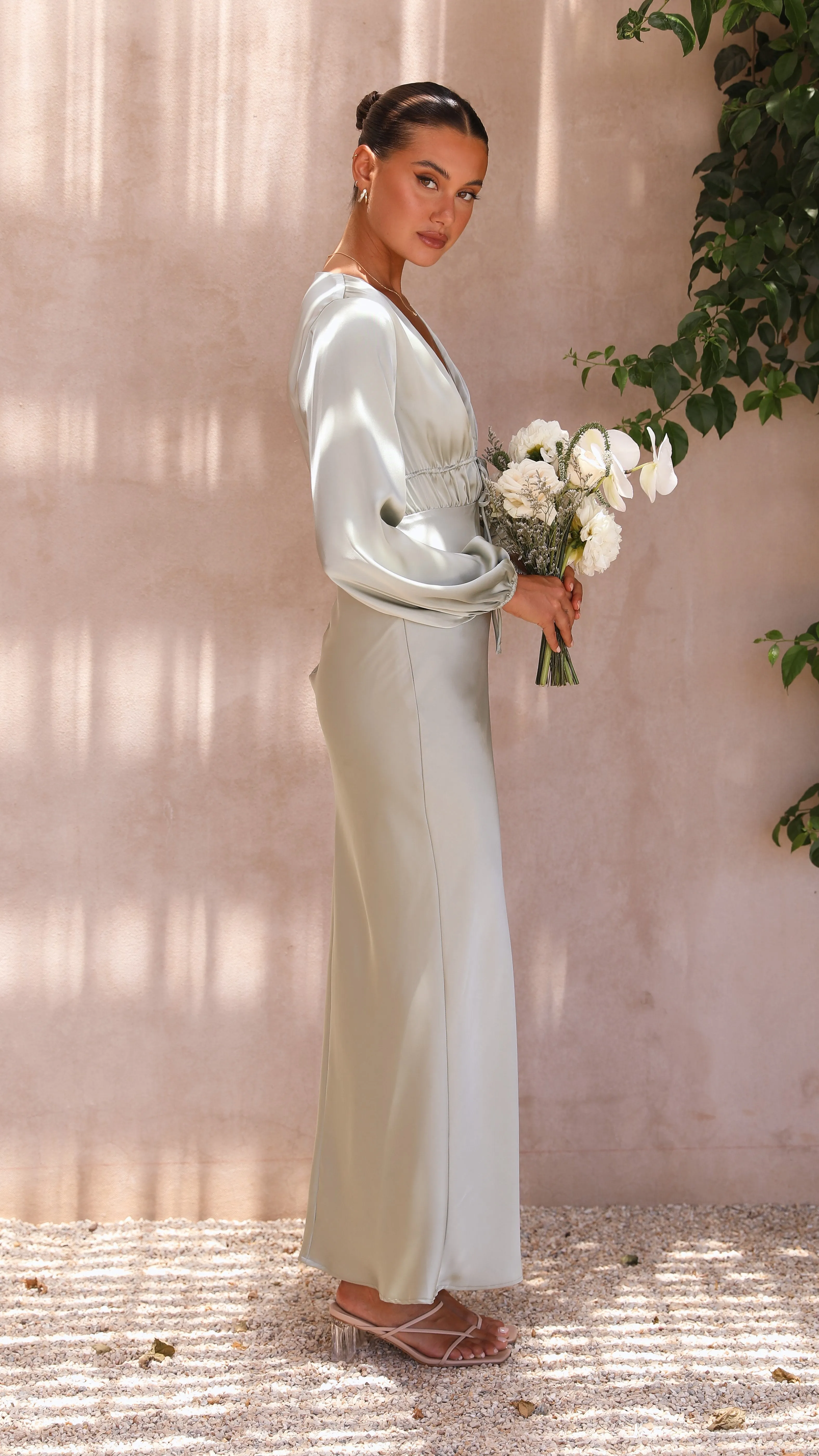 Amara Maxi Dress - Olive