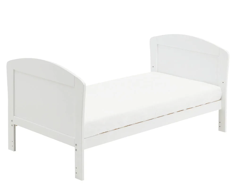 Aston Drop Side Cot Bed - White