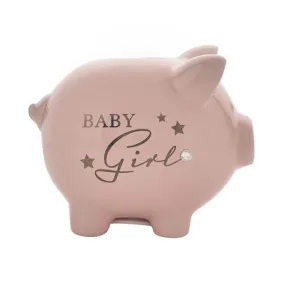 Baby Gift - Pink Piggy Money Box