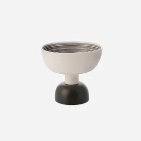 B&W Tall Raised Bowl