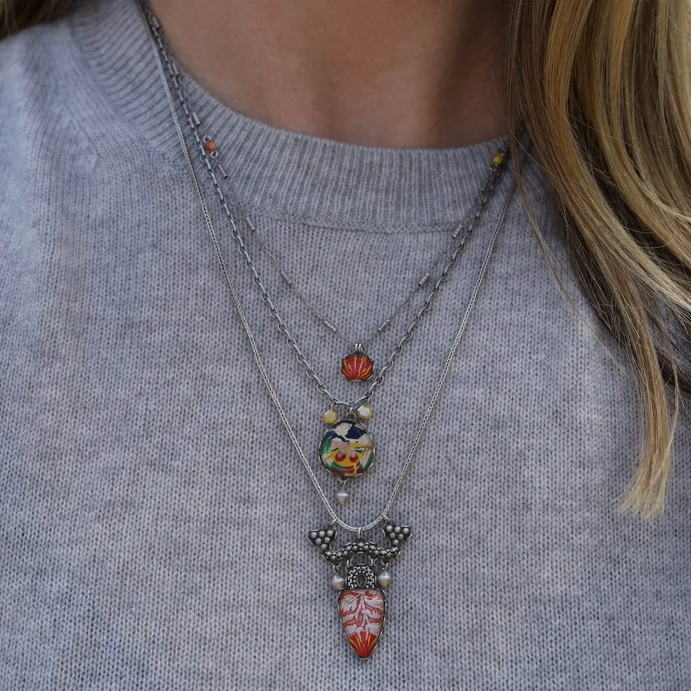 Bright Sunset Layer Necklace