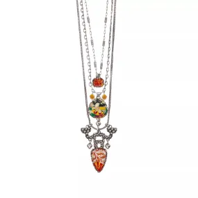 Bright Sunset Layer Necklace