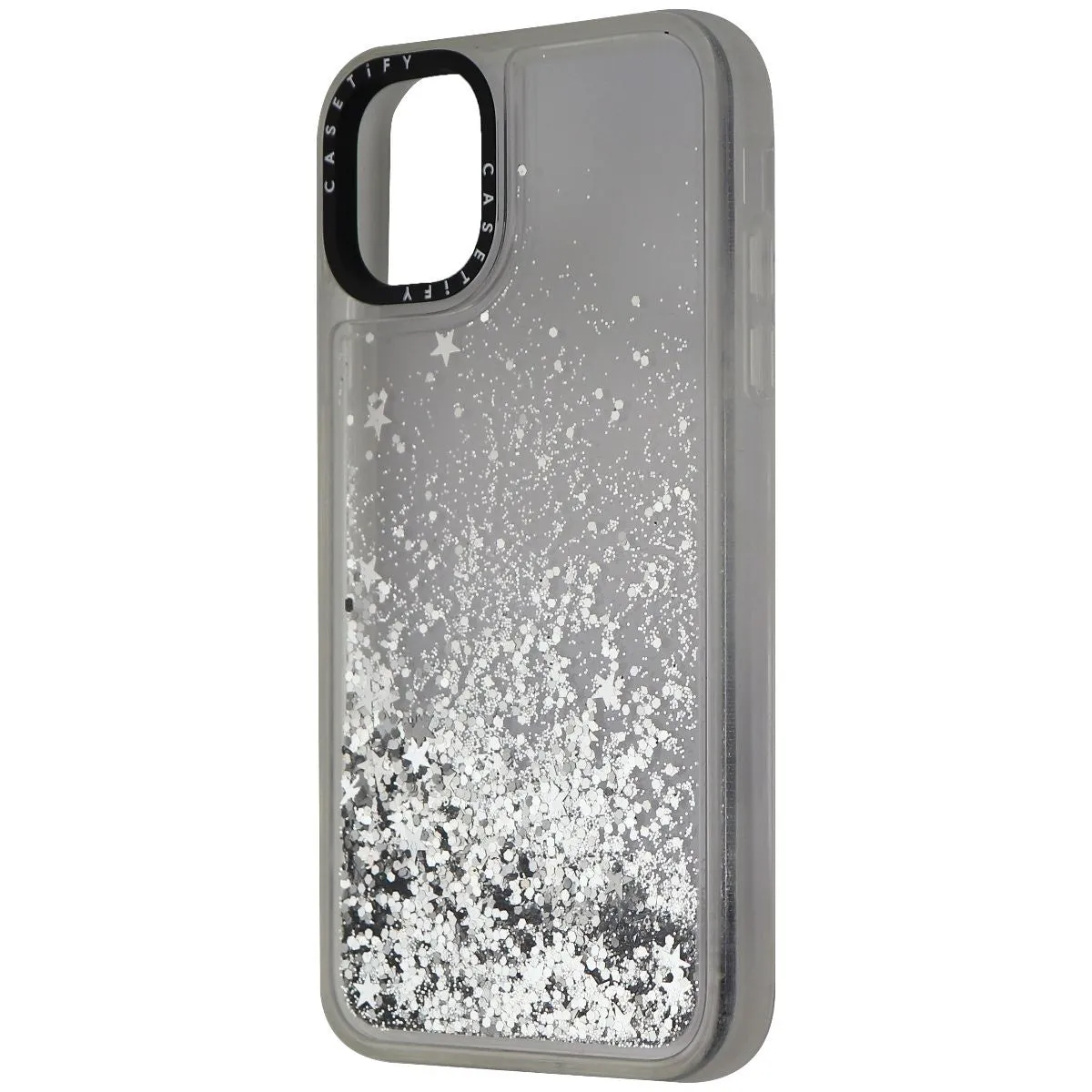 Casetify Glitter Case for Apple iPhone 11 - Monochrome Silver