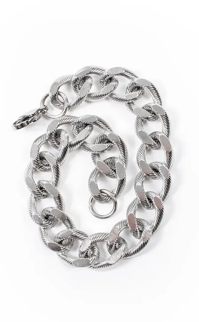 Caught Up Stainless Steel Bracelet