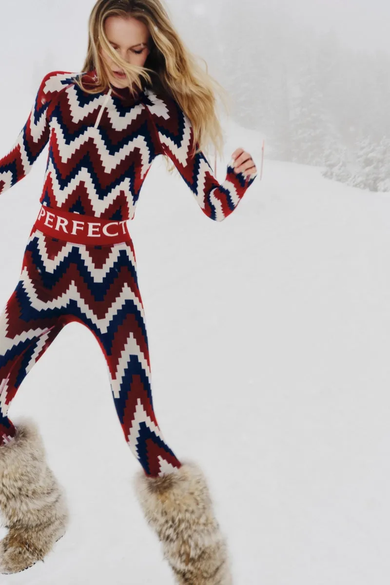Chevron Base Layer Leggings