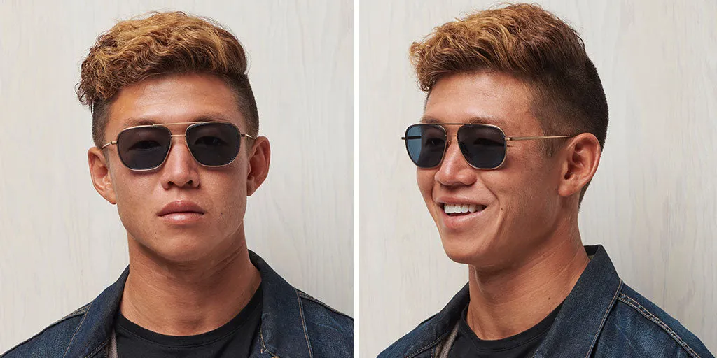 Colorado 55 | Antique Gold / Indigo Blue