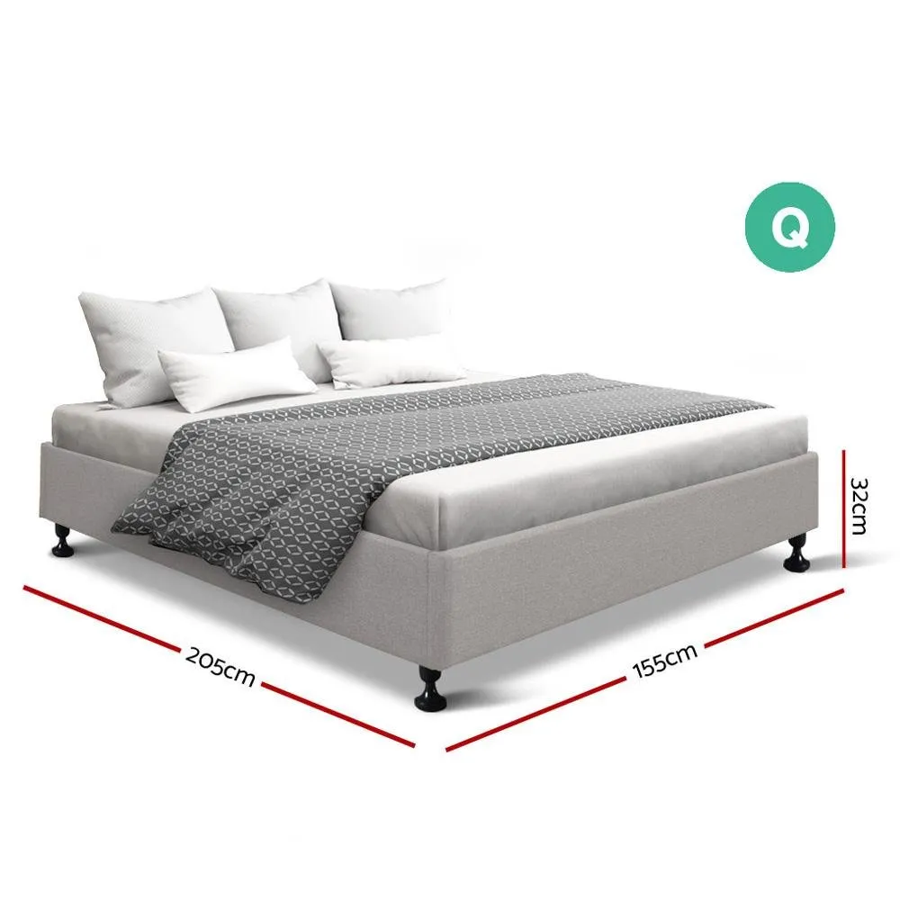 Cottesloe Queen Bed Frame Beige