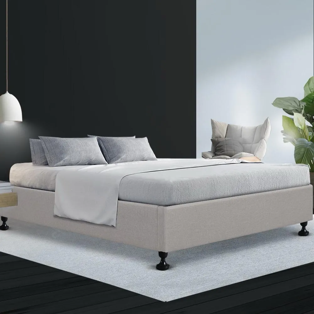 Cottesloe Queen Bed Frame Beige