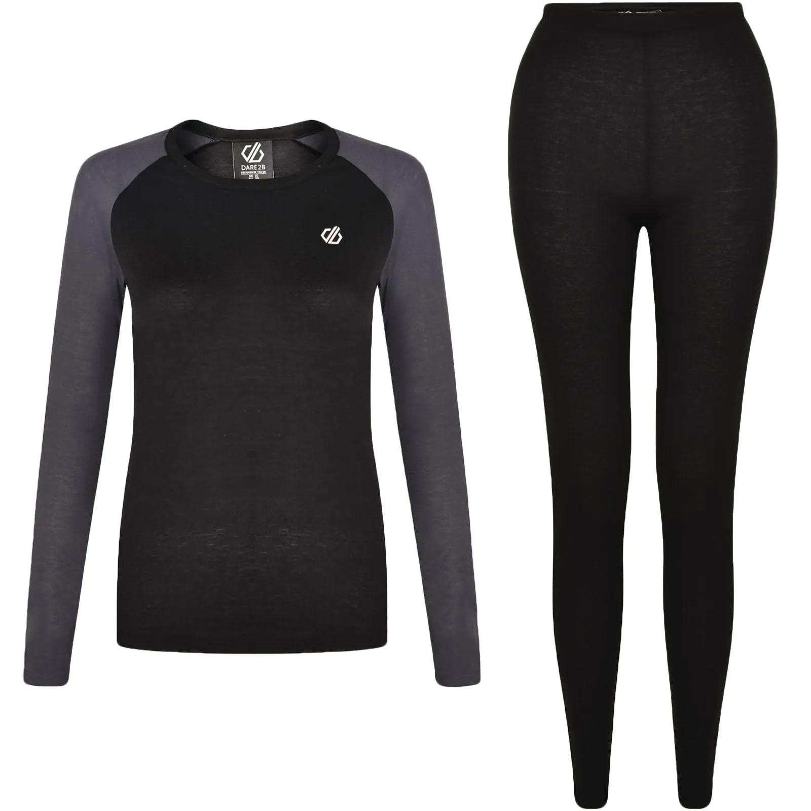 Dare 2b Womens Exchange Thermal Baselayer Set - Black