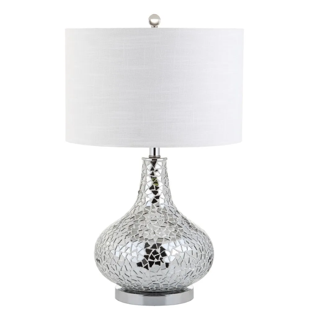 Dax 26" Mirrored Mosaic LED Table Lamp