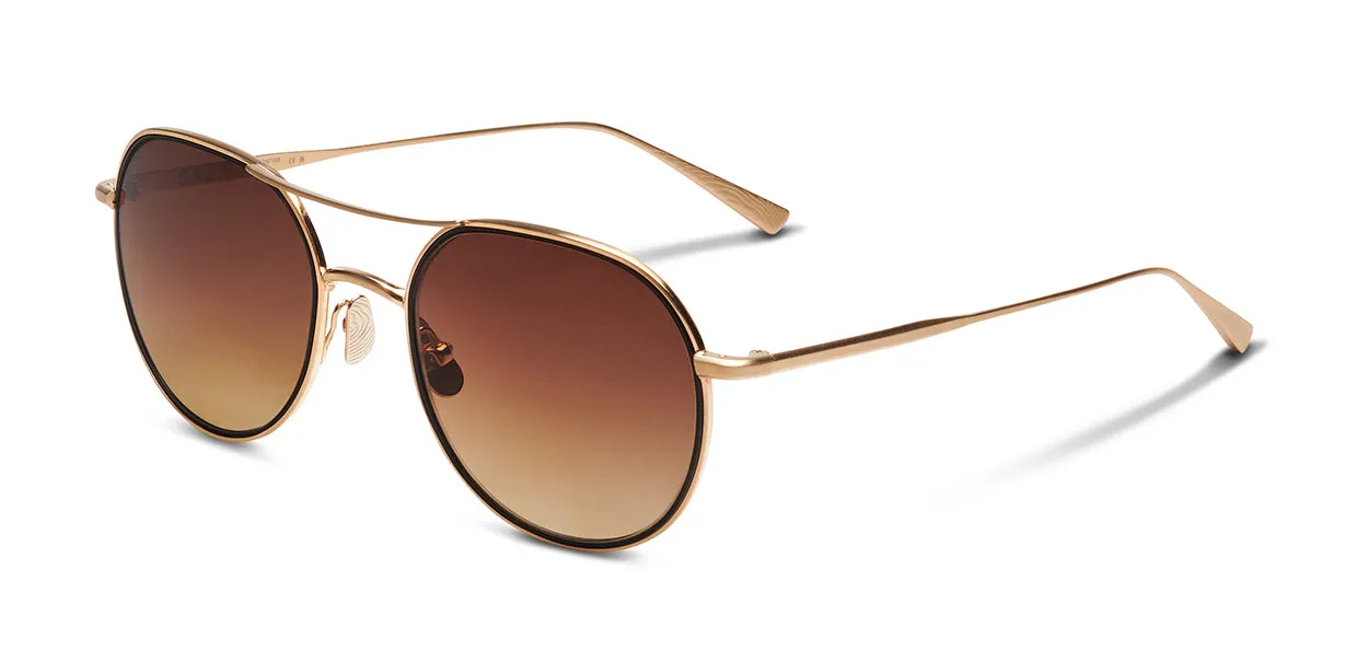 Desna | Brushed Gold / Black