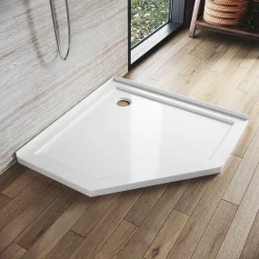Diamond Solid Shower Base Shower Tray