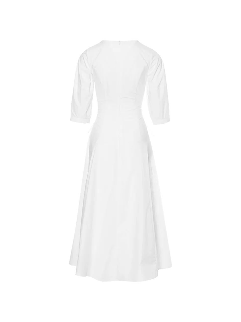 Double ribbon long dress