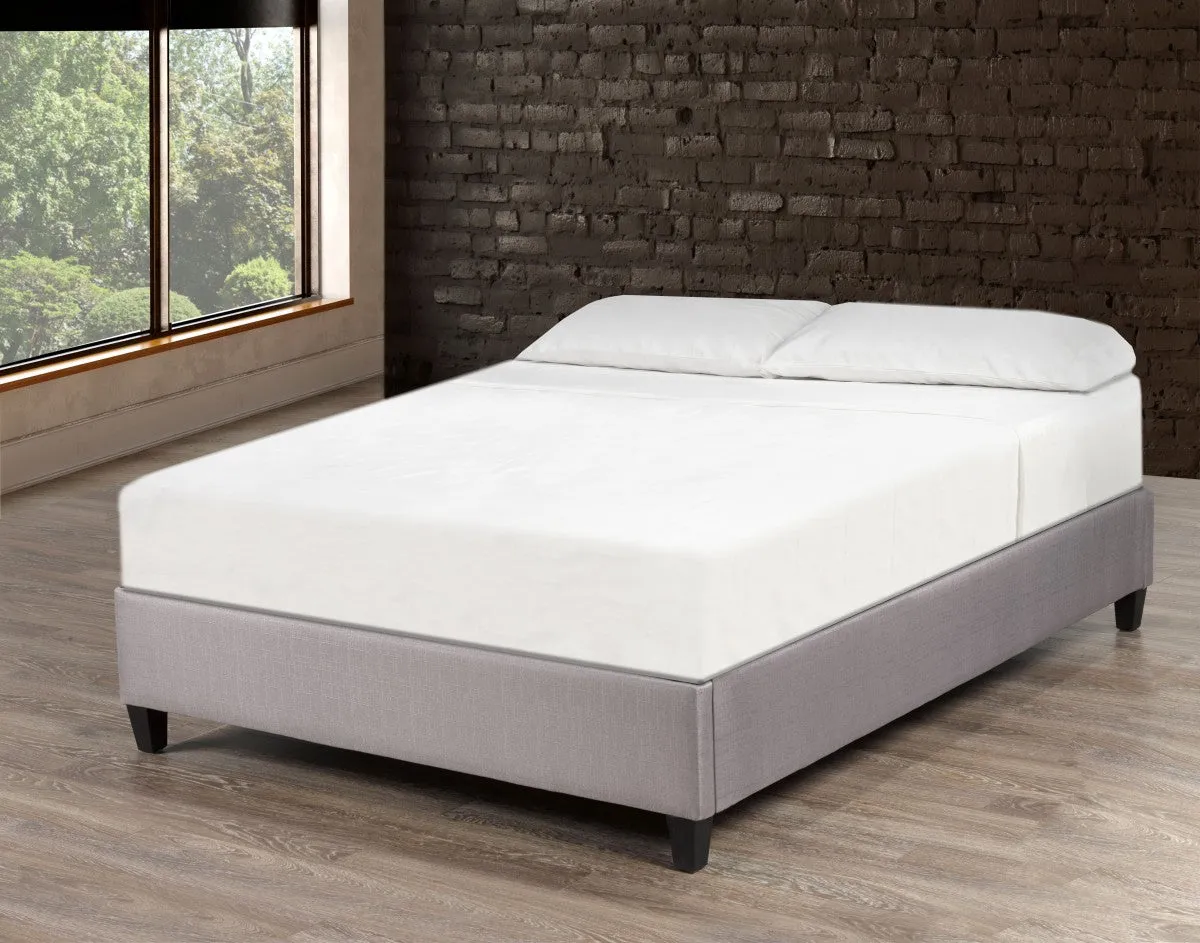 Douglas Twin Platform Bed Base, Grey