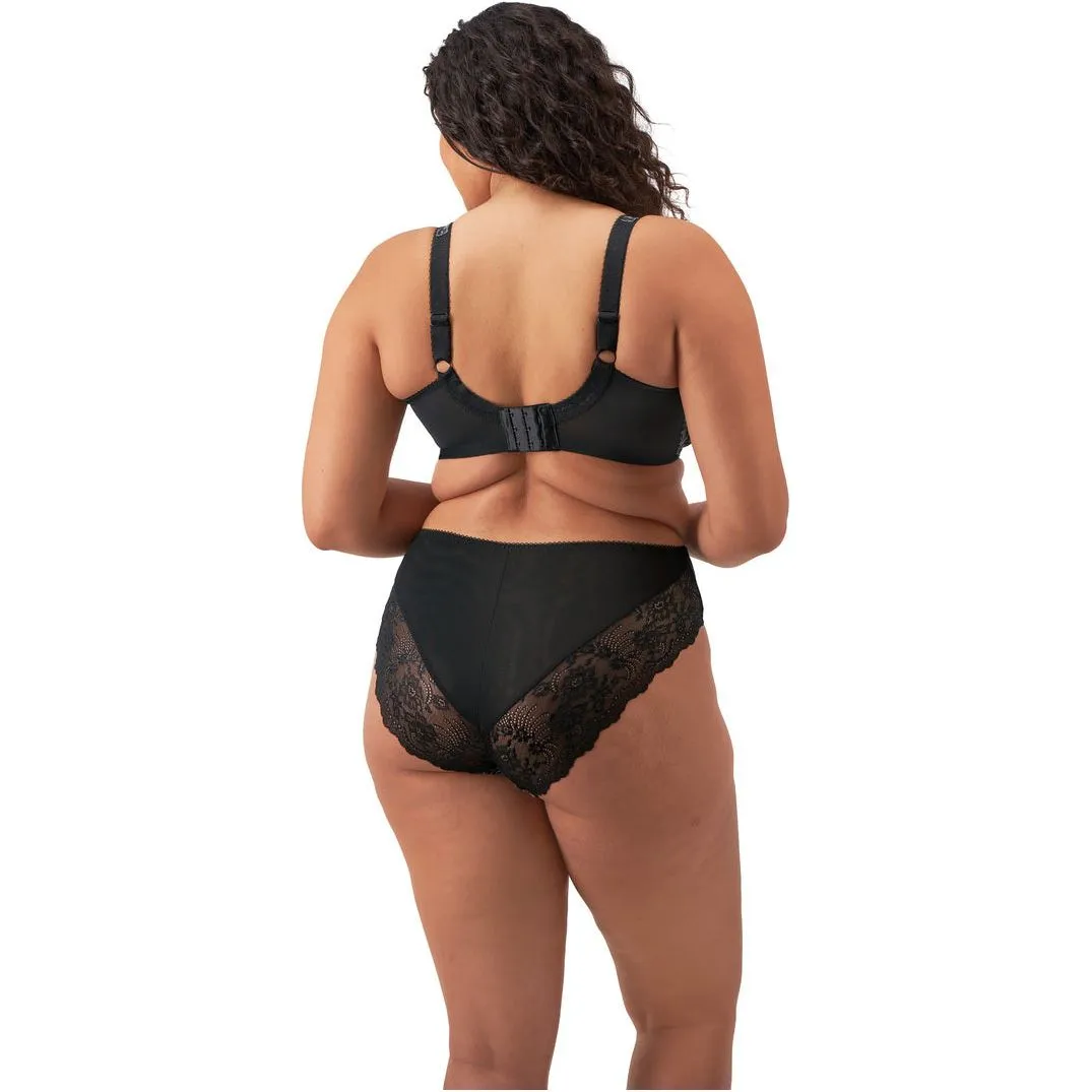 Elomi Morgan High Leg Brief - Snow Leopard