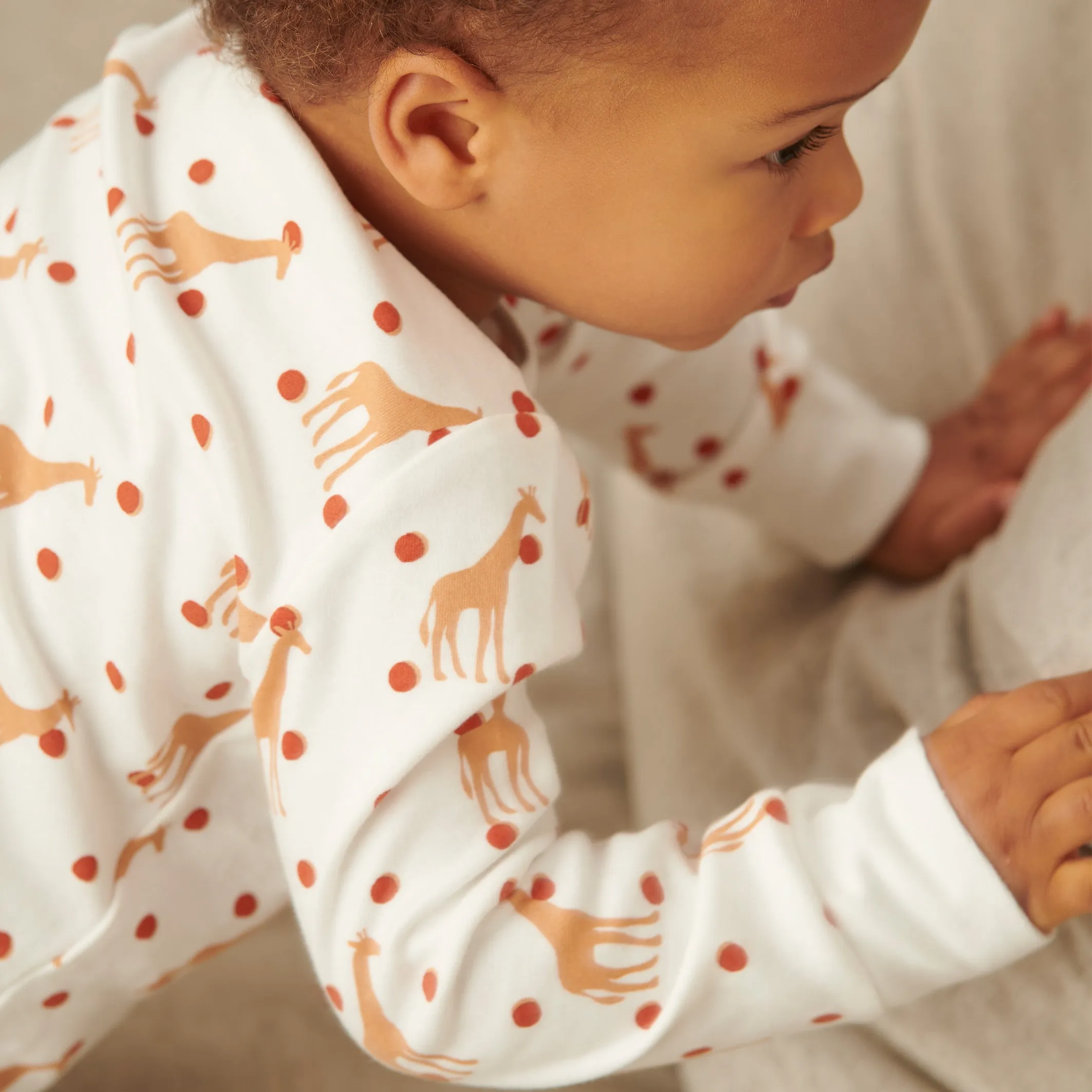 Giraffe Long Sleeve T-Shirt & Leggings Set