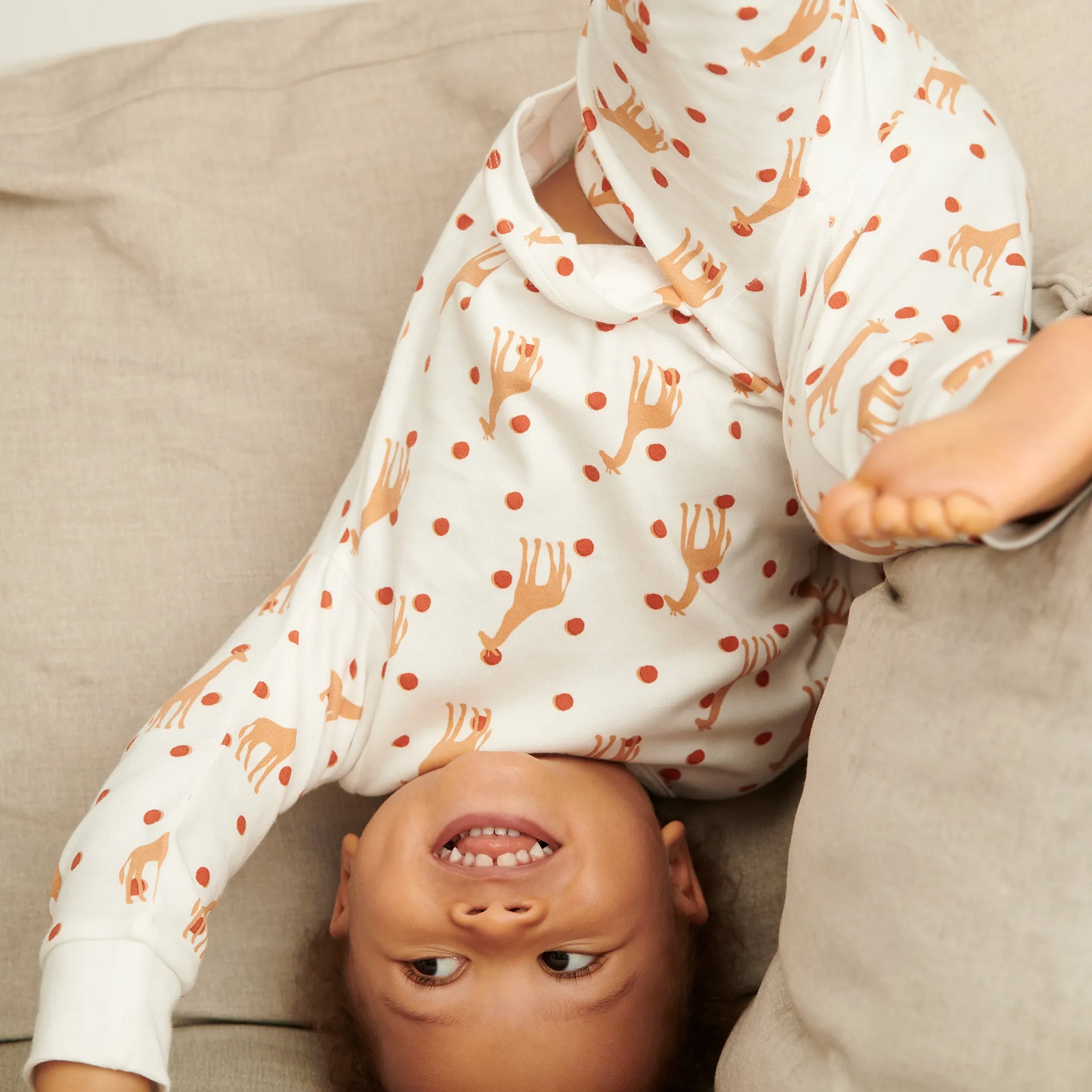 Giraffe Long Sleeve T-Shirt & Leggings Set