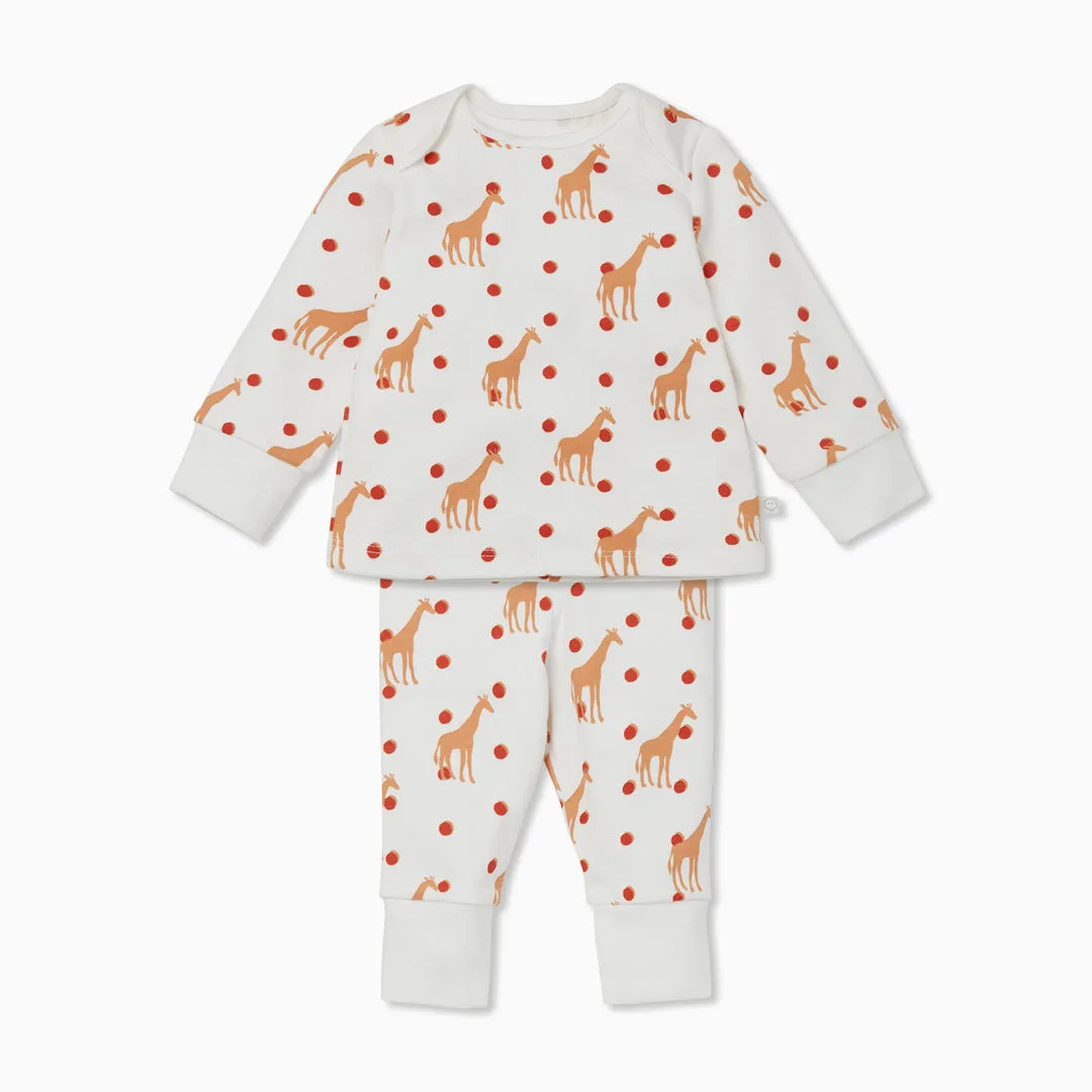 Giraffe Long Sleeve T-Shirt & Leggings Set