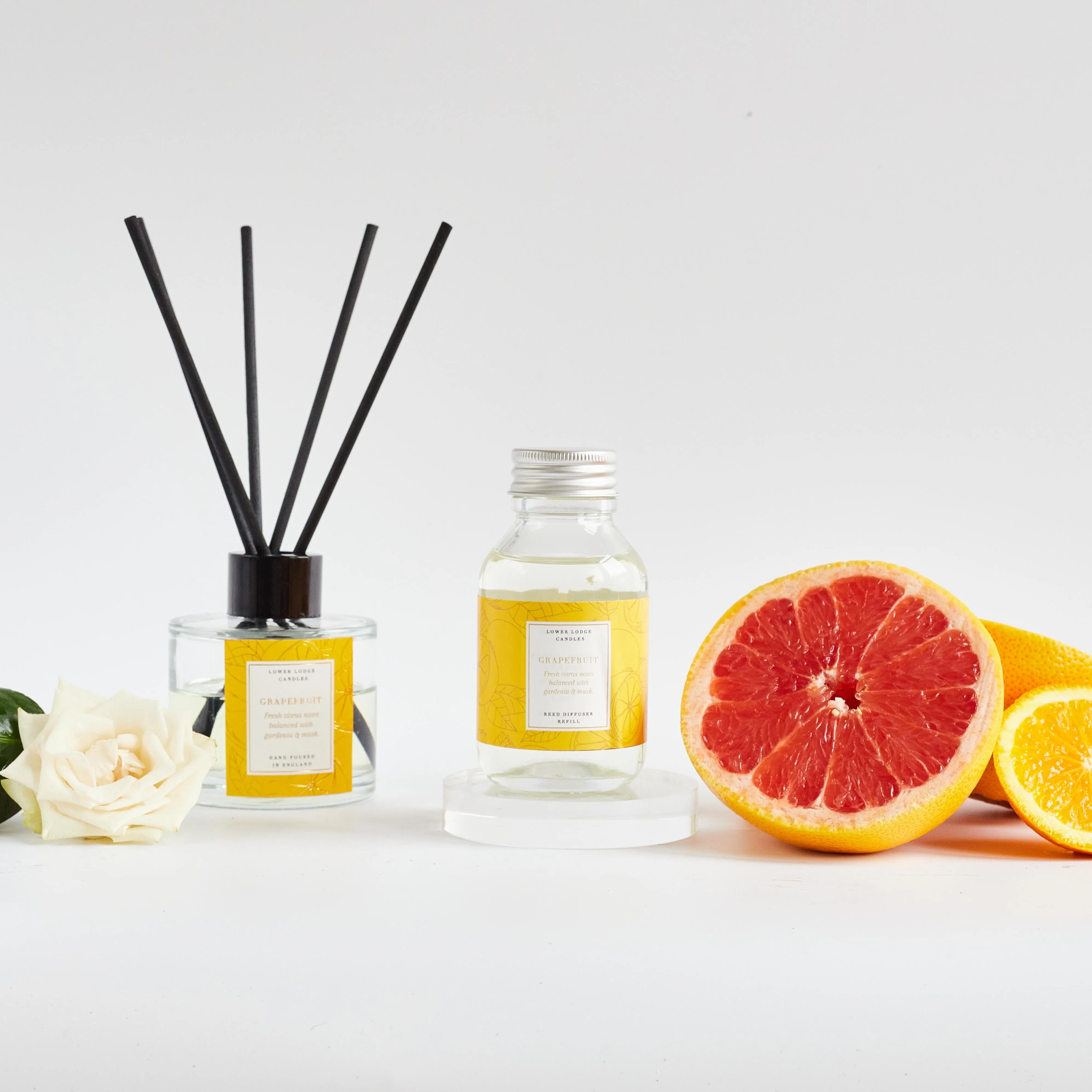 Grapefruit Scented Reed Diffuser Refill