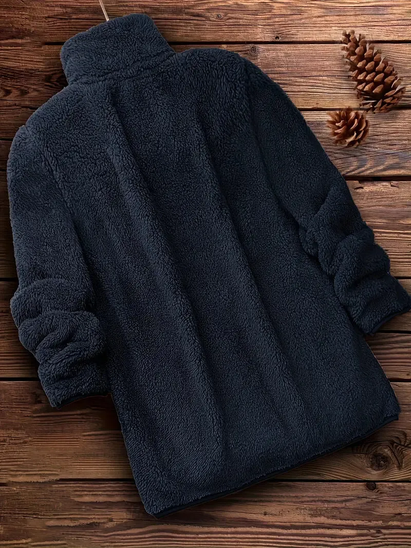 Grit Teddy Coat with Zipper
