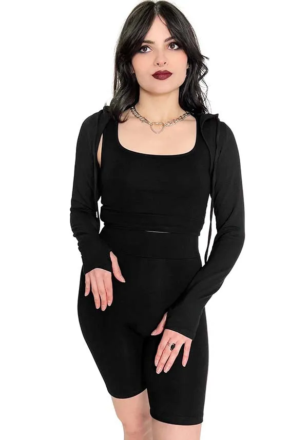 Hooded | BOLERO [With Thumb Holes]