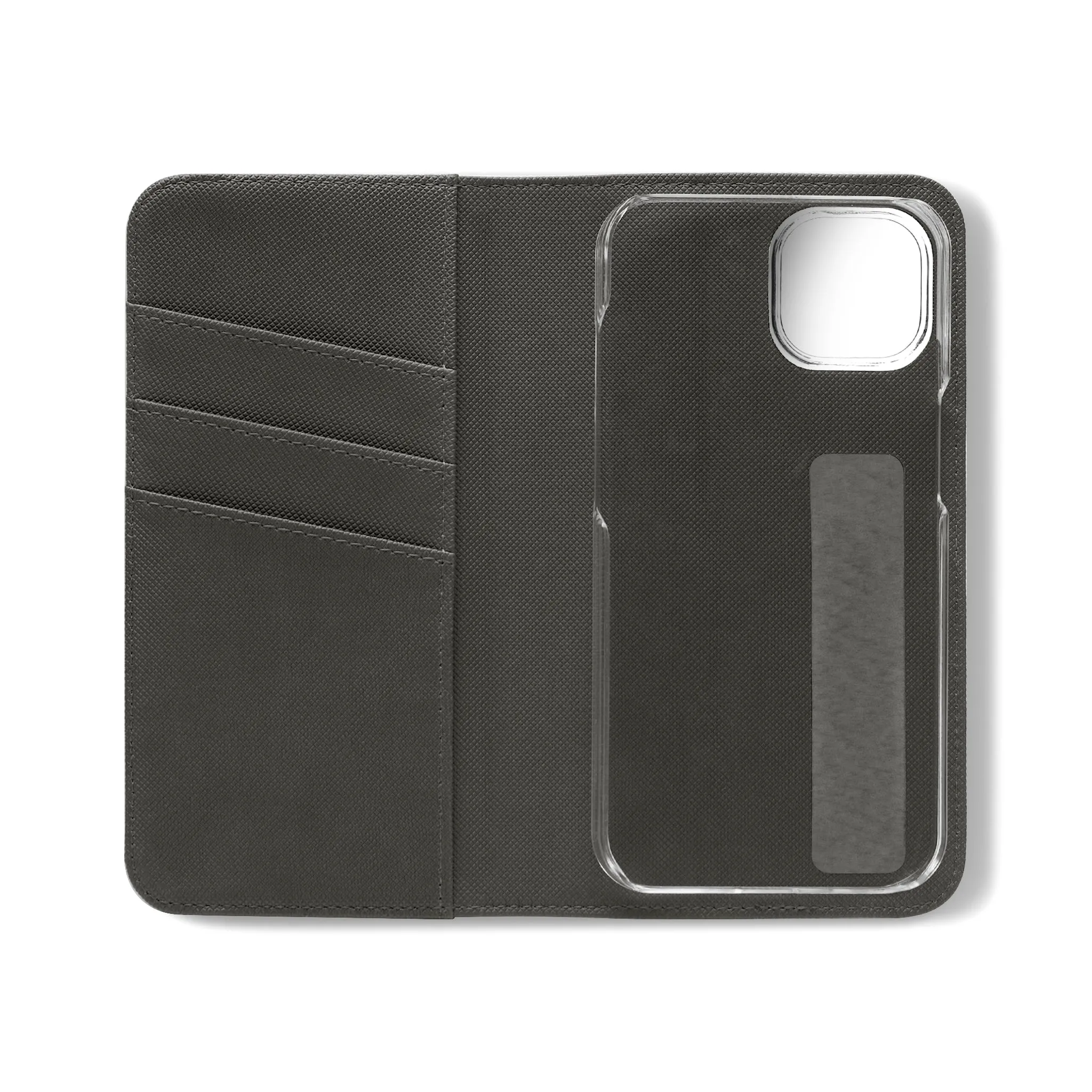 Iceland’s Black Sands in Monochrome Majesty- Flip Cases