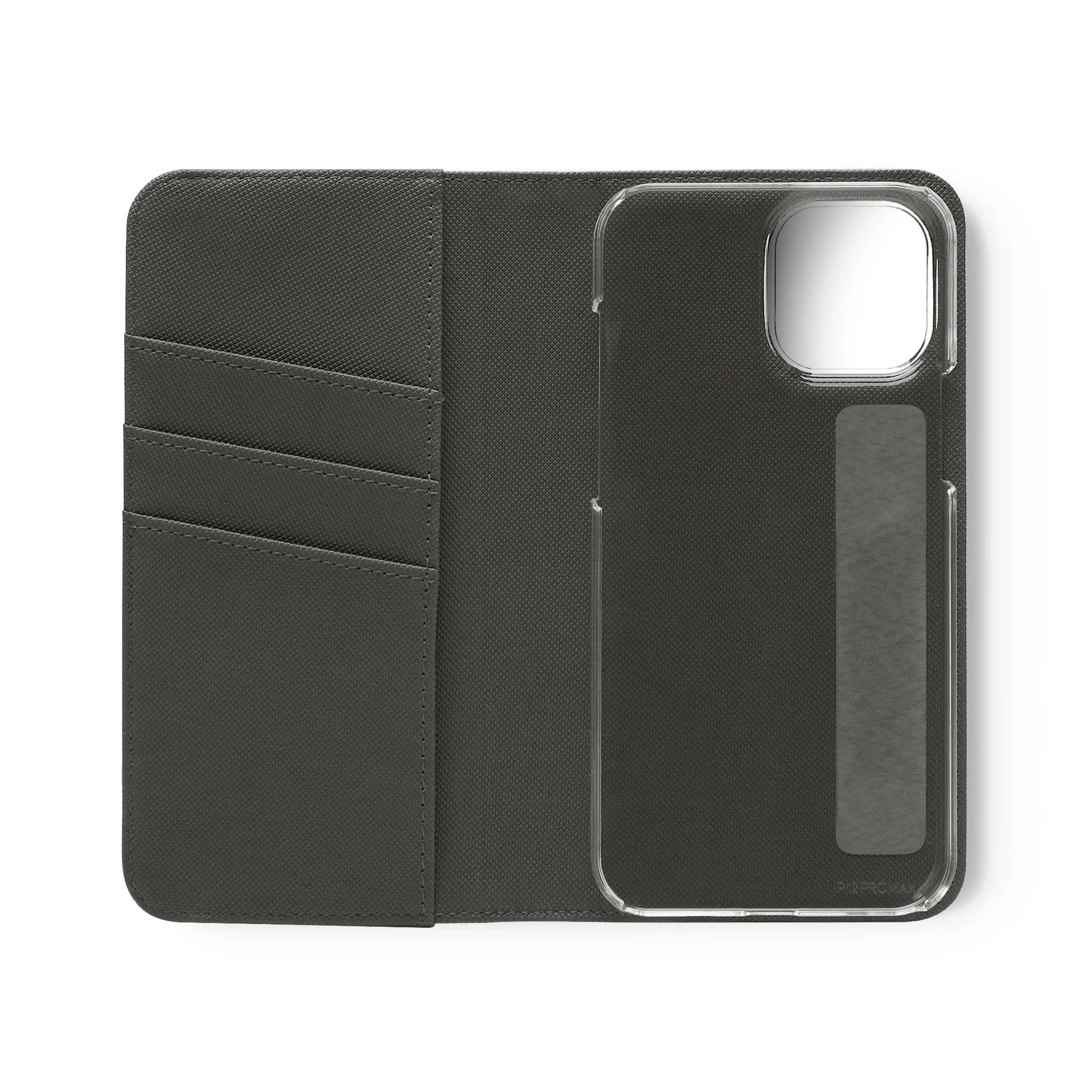 Iceland’s Black Sands in Monochrome Majesty- Flip Cases