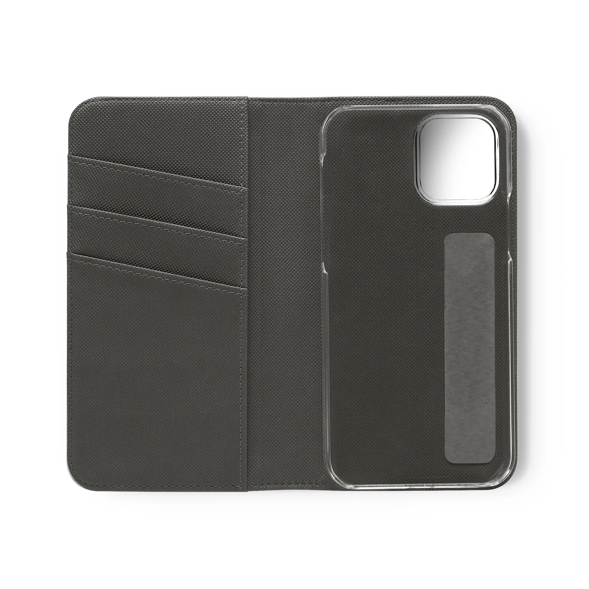 Iceland’s Black Sands in Monochrome Majesty- Flip Cases