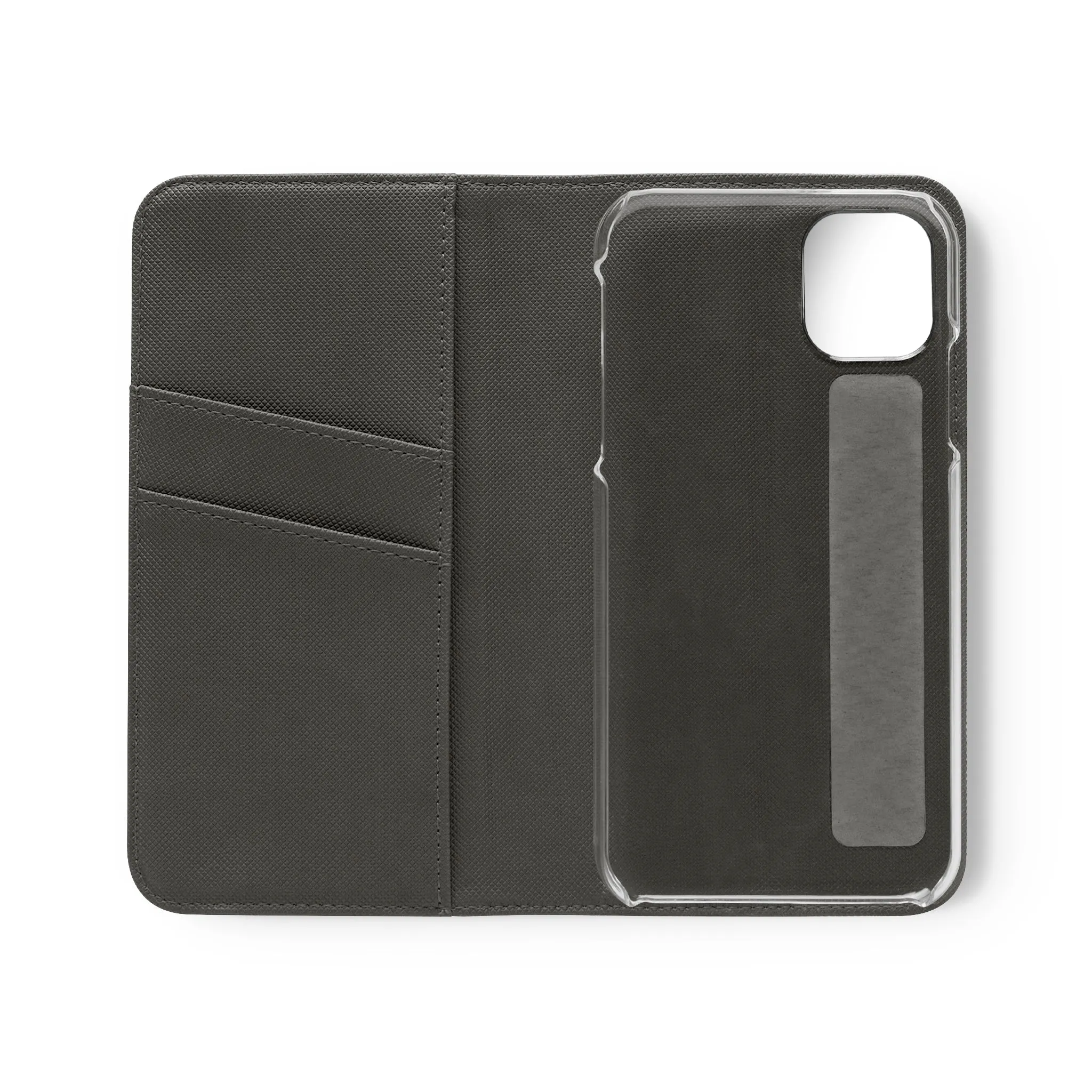 Iceland’s Black Sands in Monochrome Majesty- Flip Cases