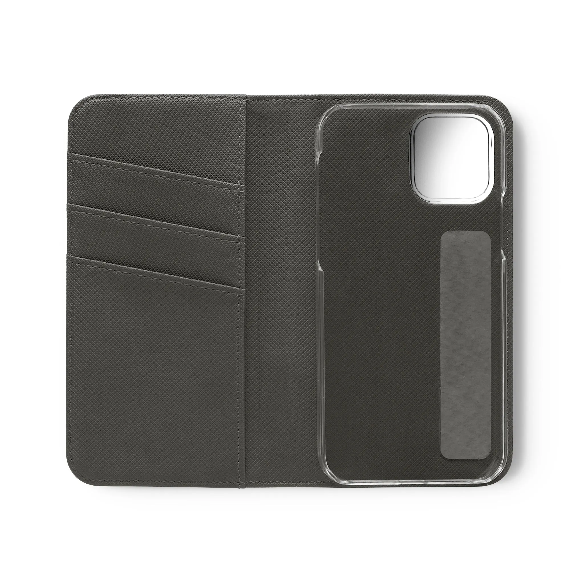 Iceland’s Black Sands in Monochrome Majesty- Flip Cases