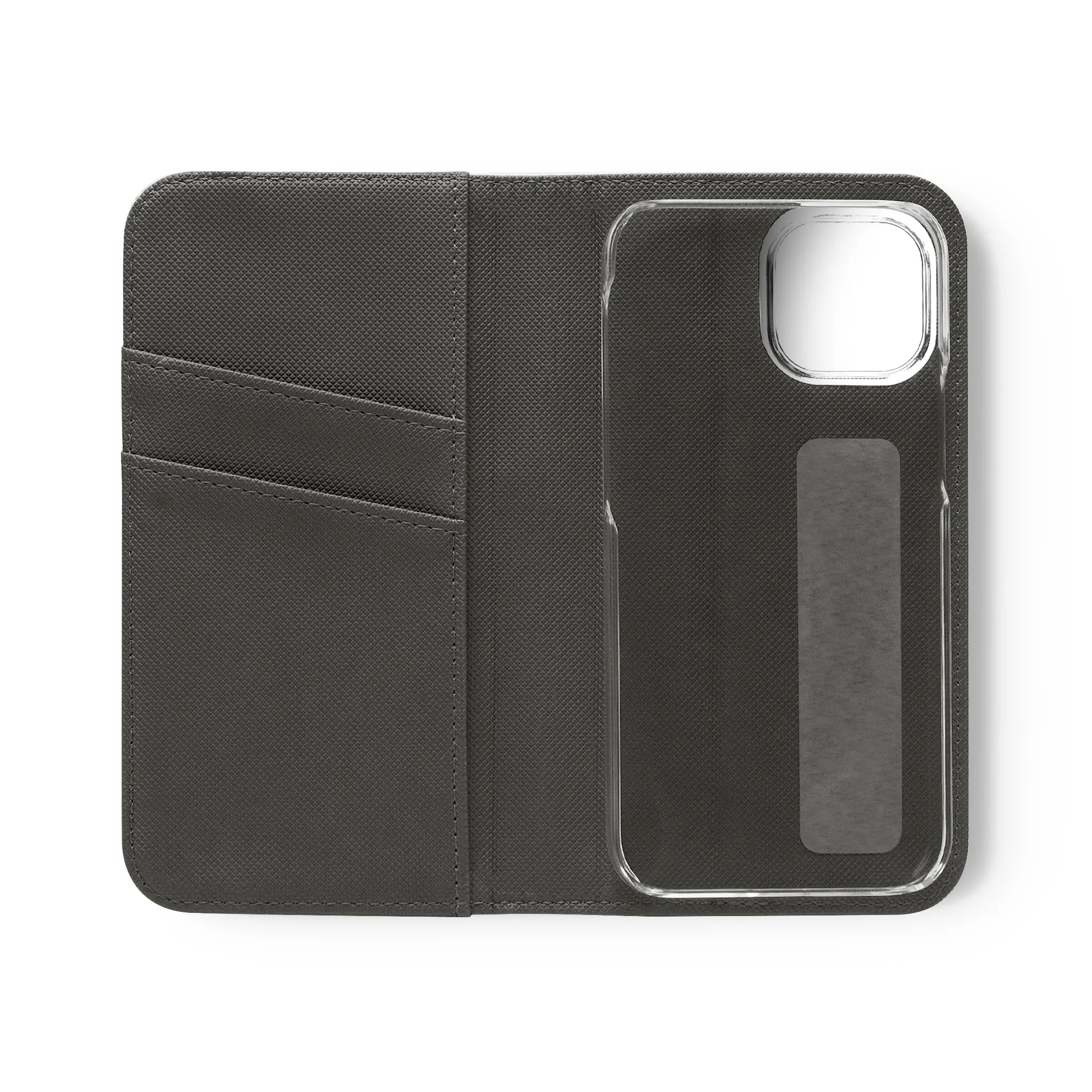 Iceland’s Black Sands in Monochrome Majesty- Flip Cases