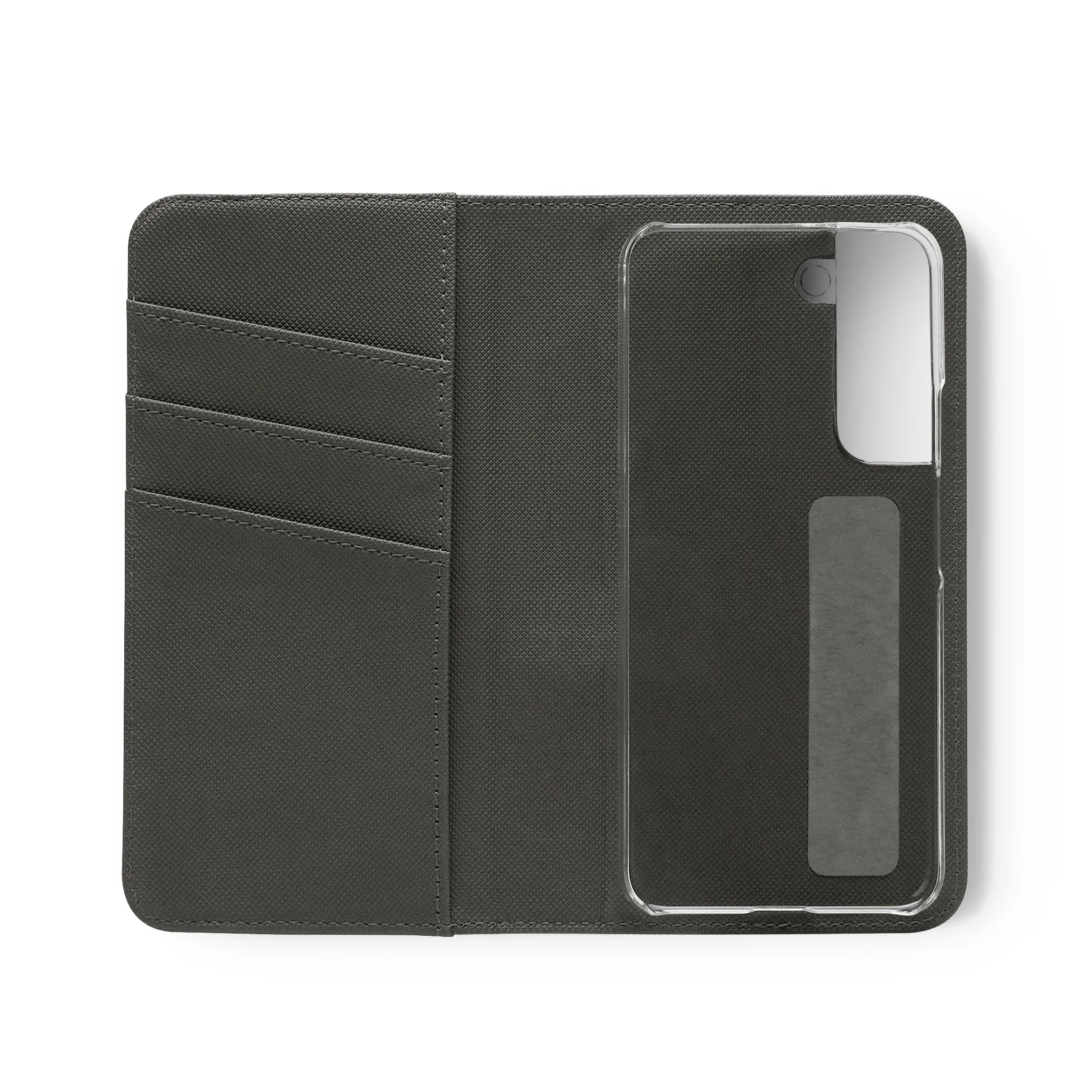 Iceland’s Black Sands in Monochrome Majesty- Flip Cases