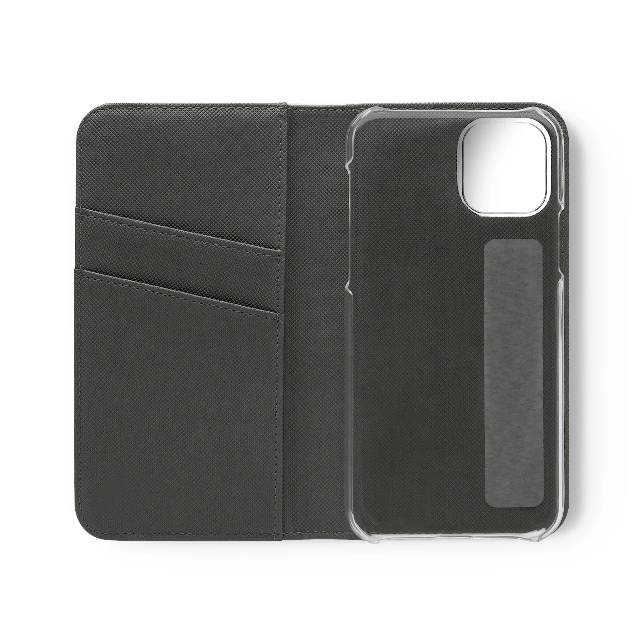 Iceland’s Black Sands in Monochrome Majesty- Flip Cases