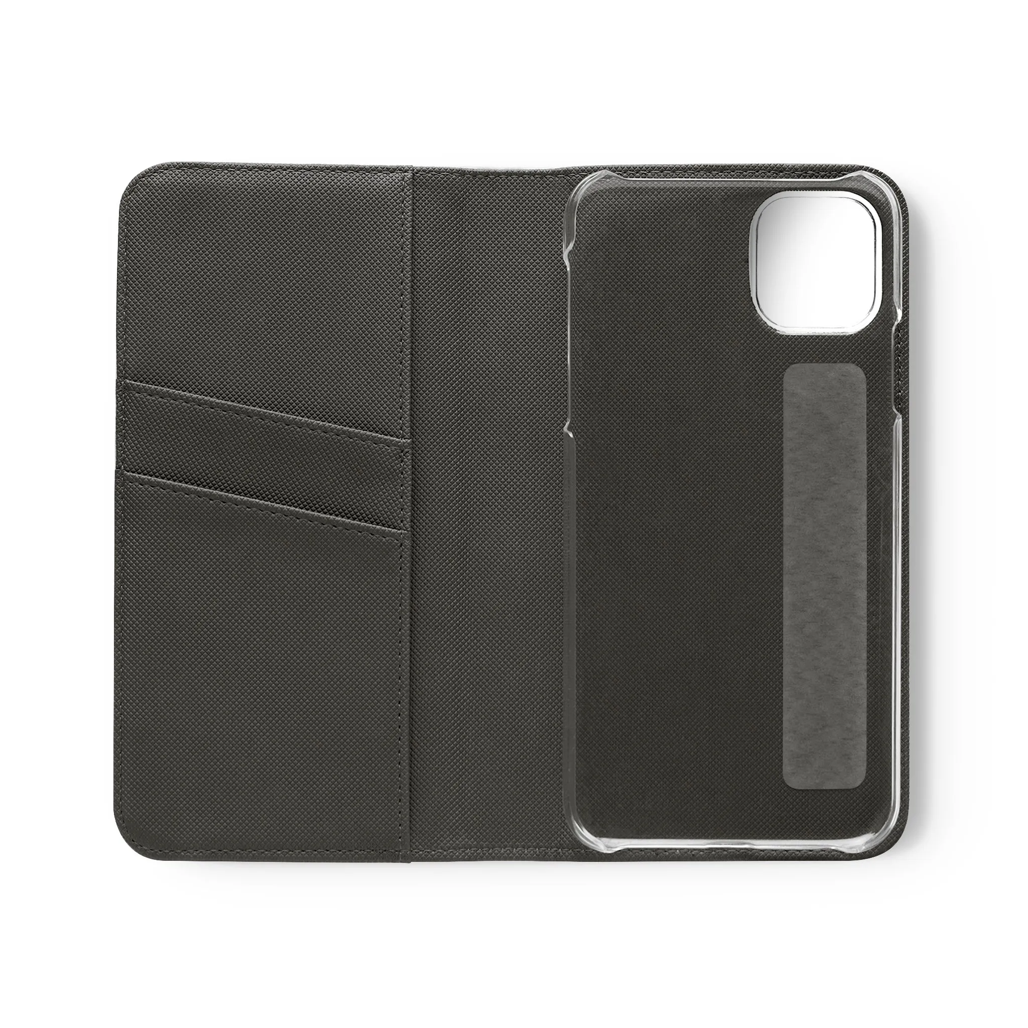 Iceland’s Black Sands in Monochrome Majesty- Flip Cases