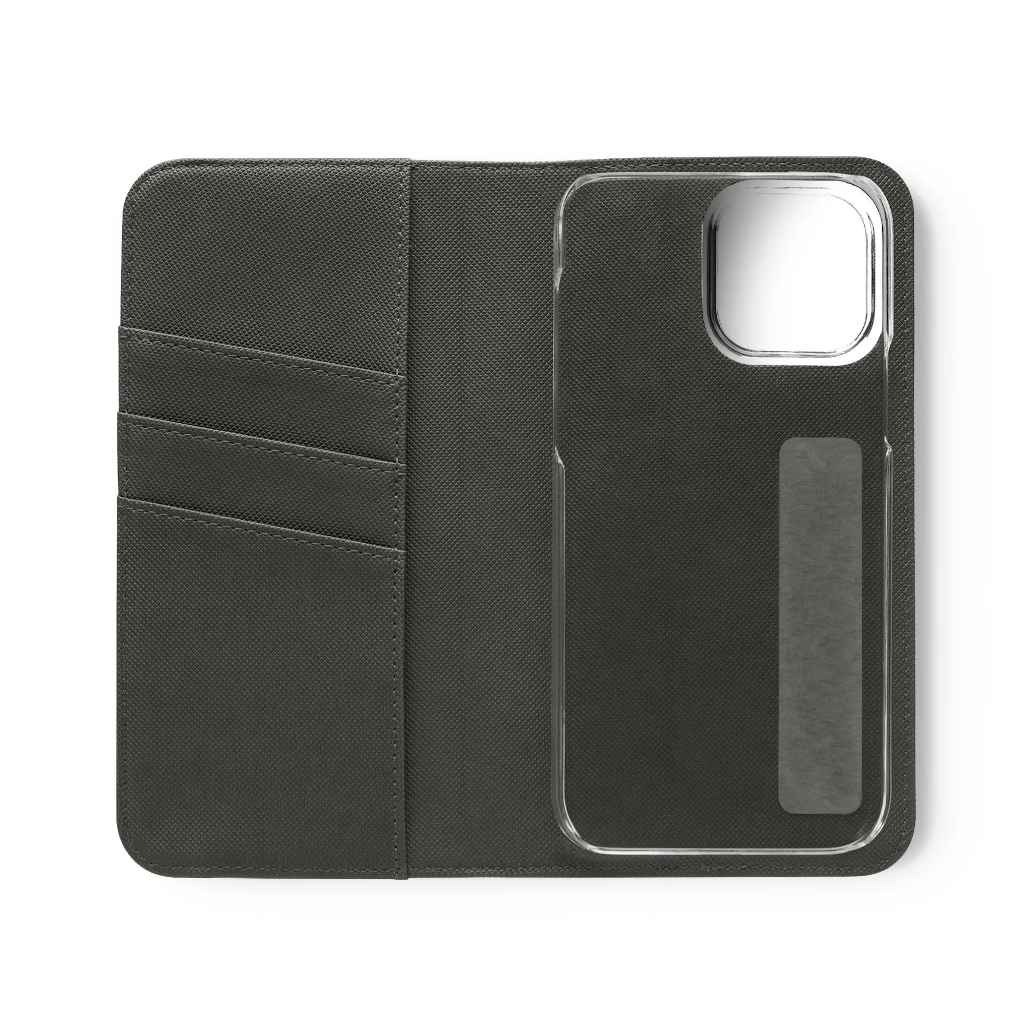 Iceland’s Black Sands in Monochrome Majesty- Flip Cases