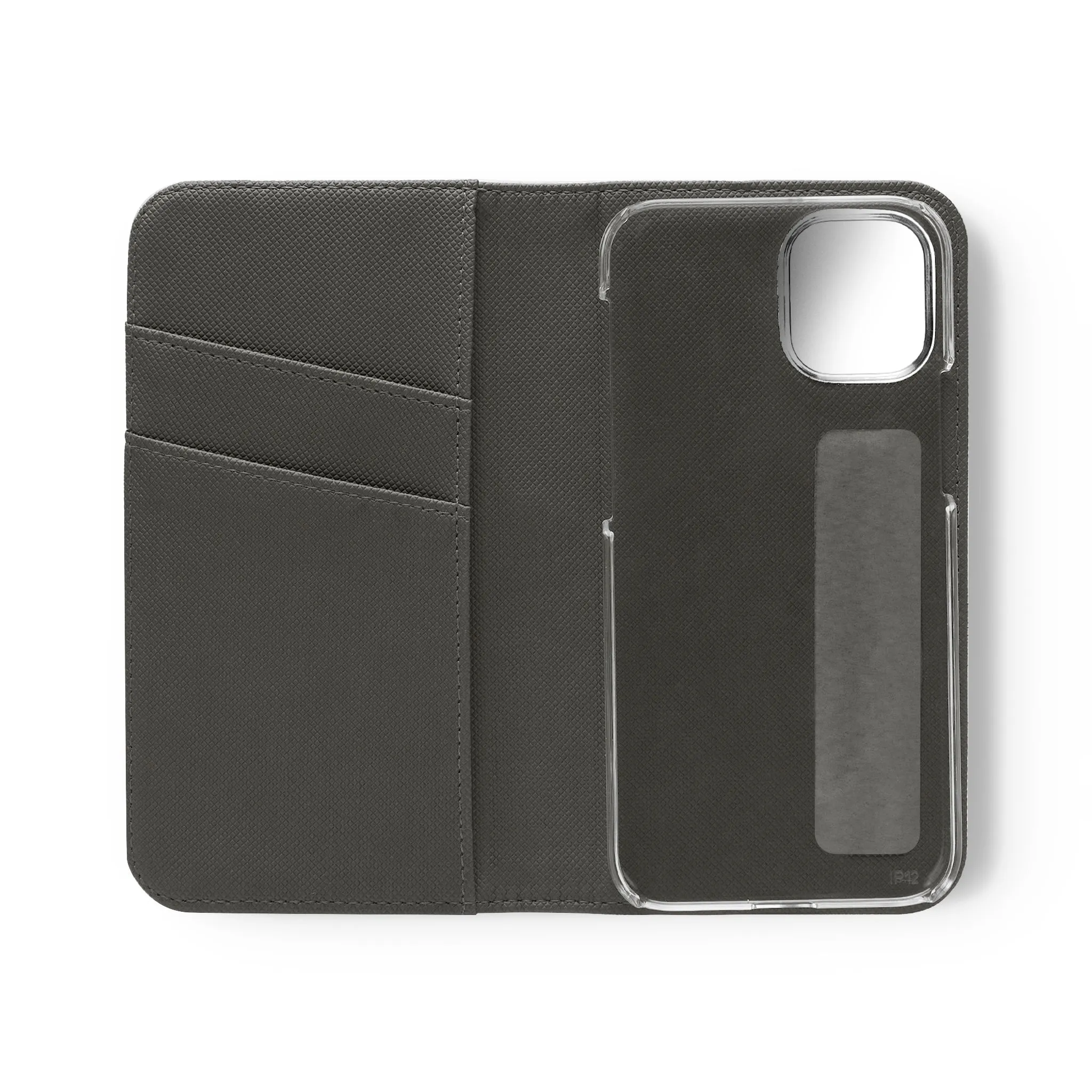 Iceland’s Black Sands in Monochrome Majesty- Flip Cases