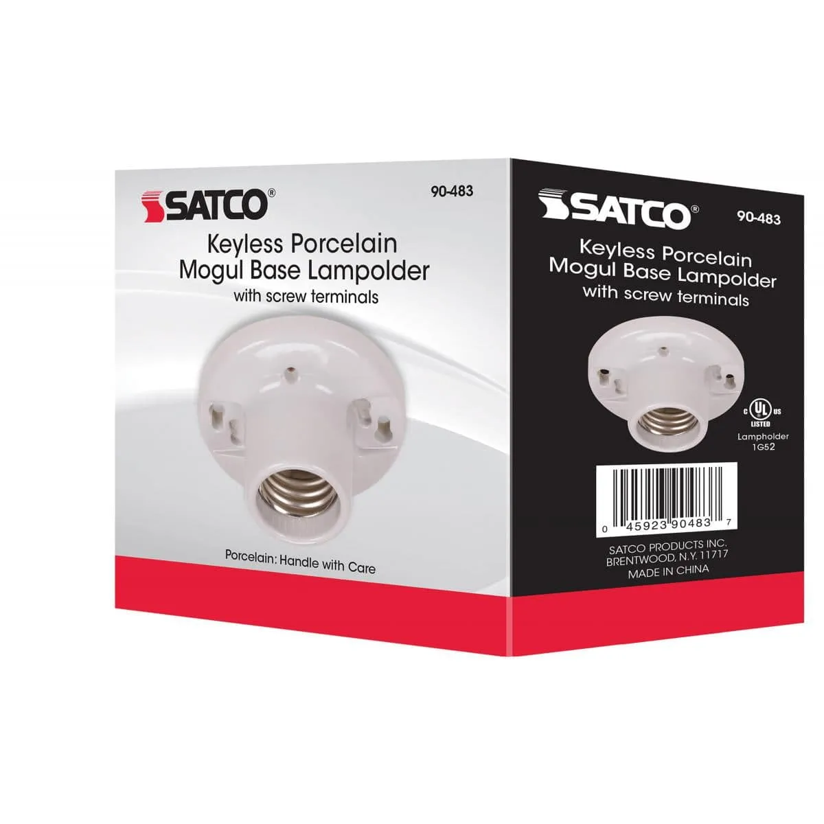 Keyless Porcelain Mogul Base Lamp Holder