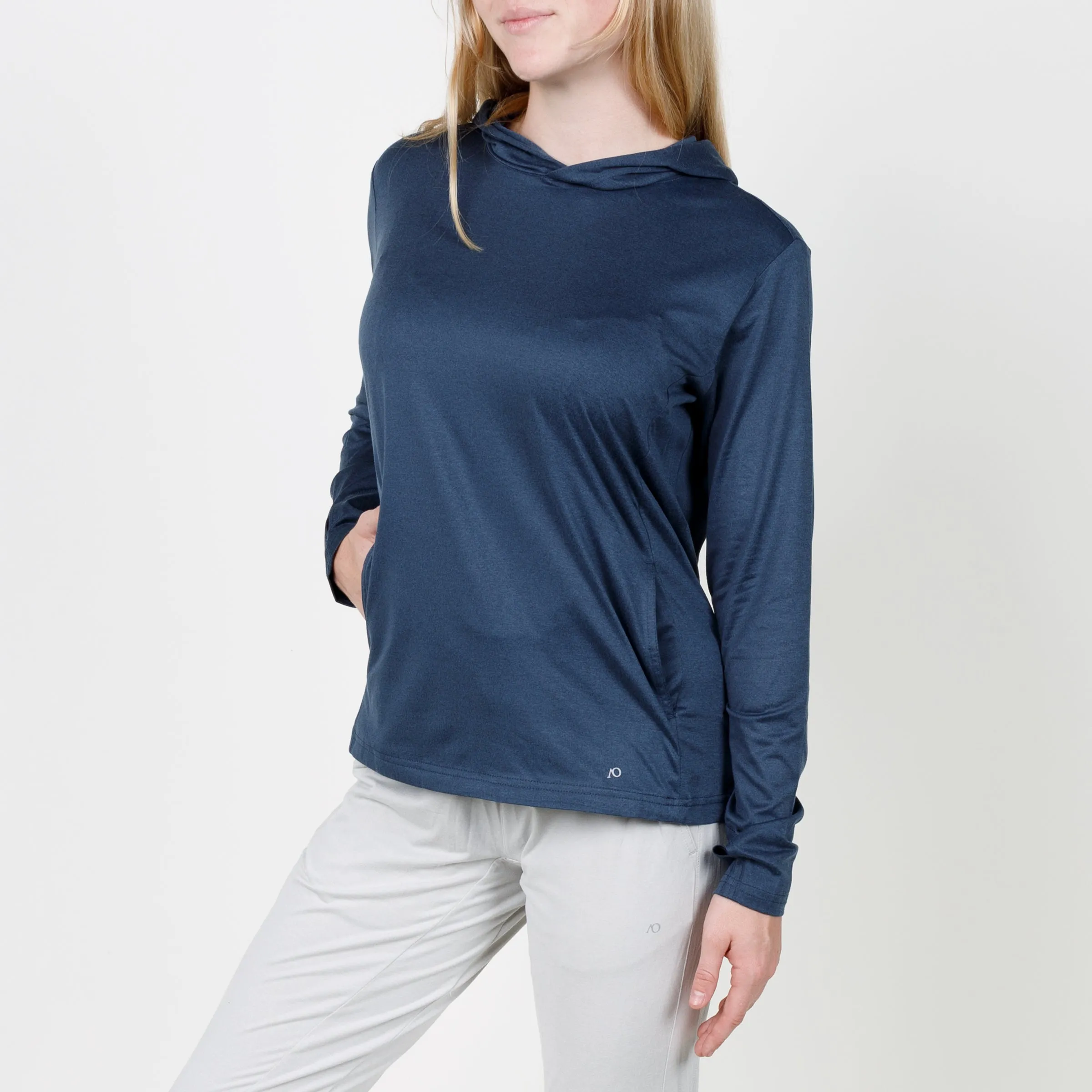 Ladies Blacks Beach Hoodie - Navy Heather