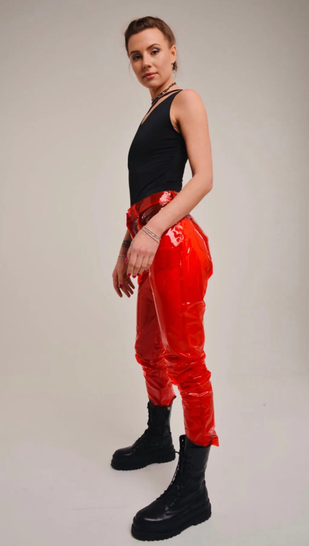 Ladies Transparent TPU colored ladies pants