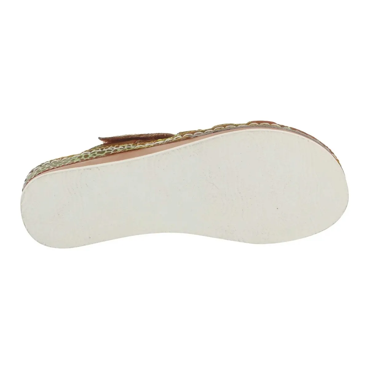 L'Artiste By Spring Step Caiman Camel Multi Leather