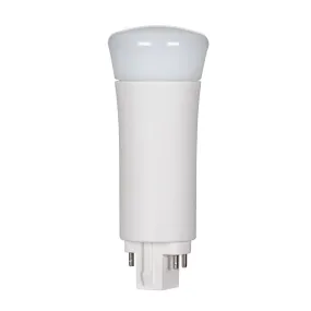 LED PL 9 Watt 4-Pin; 3000K; 850 Lumens; G24q base