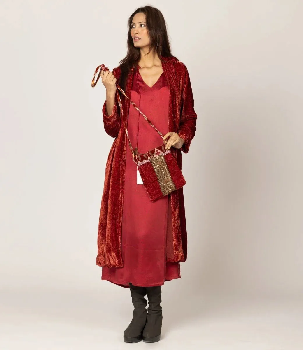 Leola Animal Red Coat