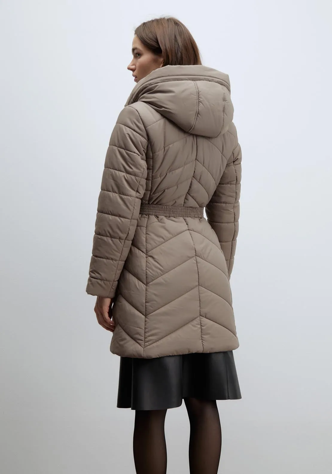 Long parka - Taupe