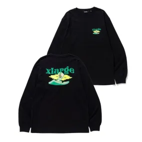L/S TEE FLYING CARPET BLACK