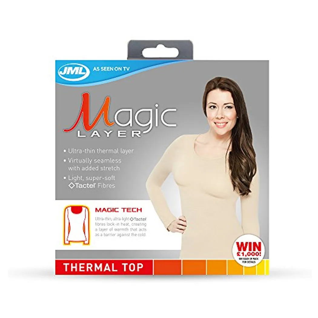 Magic Layer- Ultra Thin Thermal Layer (Beige- Large/XLarge)